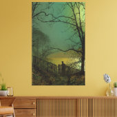 Toile John Atkinson Grimshaw - Lac de Roundhay Park (Insitu(Salon))