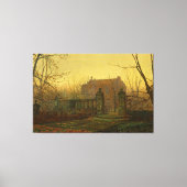 Toile John Atkinson Grimshaw - Matin d'automne (Recto)