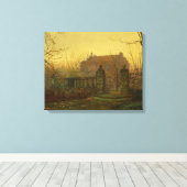 Toile John Atkinson Grimshaw - Matin d'automne (Insitu (Plancher de Bois))