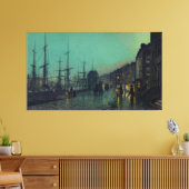 Toile John Atkinson Grimshaw - Navires sur la Clyde (Insitu(Salon))