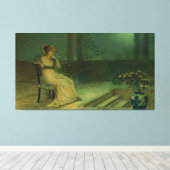 Toile John Atkinson Grimshaw - Une Jeune Fille Classique (Insitu (Plancher de Bois))