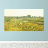 Toile John Atkinson Grimshaw - Une vaste prairie (Insitu (Plancher de Bois))