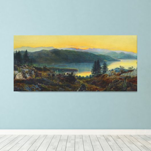 Toile John Atkinson Grimshaw - Windermere (Insitu (Plancher de Bois))