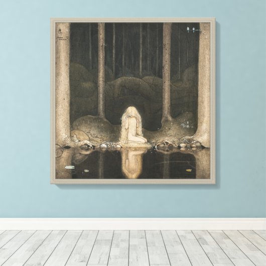 Toile John Bauer Tuvstarr 1913 CC0790 Large (Insitu (Plancher de Bois))