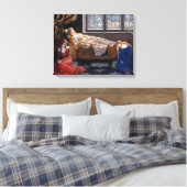 Toile John Collier La Beauté du sommeil (Insitu(Chambre))