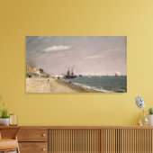 Toile John Constable | Brighton Beach avec colliers, 182 (Insitu(Salon))