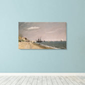 Toile John Constable | Brighton Beach avec colliers, 182 (Insitu (Plancher de Bois))