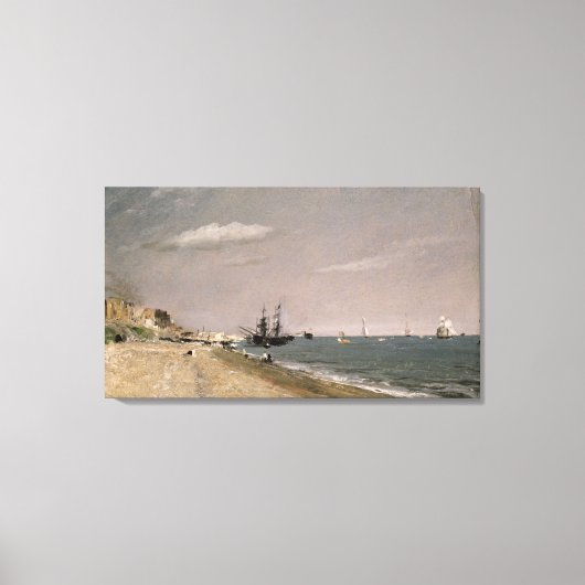 Toile John Constable | Brighton Beach avec colliers, 182 (Recto)