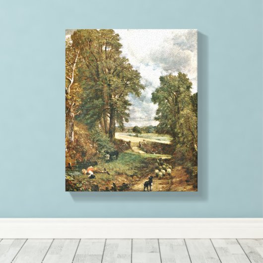 Toile John Constable - Le Cornfield (Insitu (Plancher de Bois))