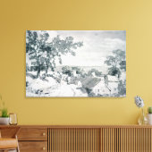 Toile John Constable | L'entrée du village de Ed (Insitu(Salon))
