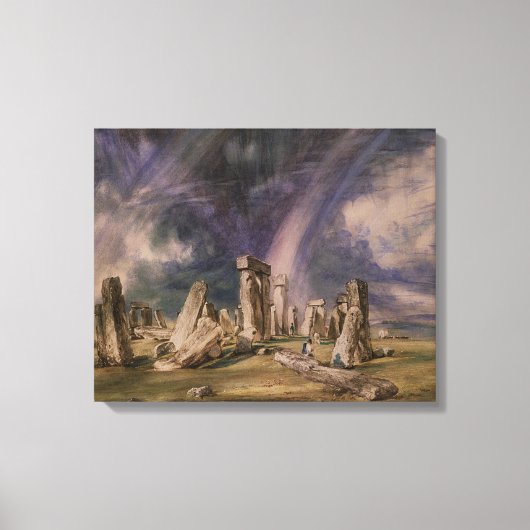Toile John Constable | Stonehenge, 1835 (Recto)