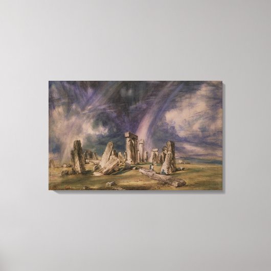 Toile John Constable | Stonehenge, 1835 (Recto)
