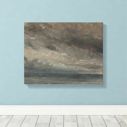 Toile John Constable - Stormy Sea, Brighton (Insitu (Plancher de Bois))