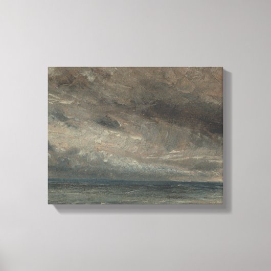 Toile John Constable - Stormy Sea, Brighton (Recto)