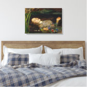 Toile John Everett Millais - Ophélie (Insitu(Chambre))