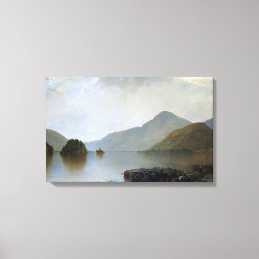 Toile John F Kensett Lake George (Recto)