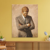Toile John Fitzgerald Kennedy - Portrait officiel (Insitu(Salon))