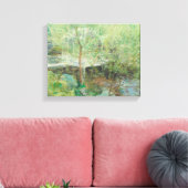 Toile John Henry Twachtman - Le Pont Blanc (Insitu(Salon))