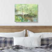 Toile John Henry Twachtman - Le Pont Blanc (Insitu(Chambre))