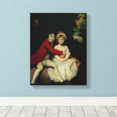 Toile John Parker et sa soeur Theresa, 1779 (Insitu (Plancher de Bois))