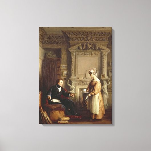 Toile John Sheepshanks et sa servante (Recto)