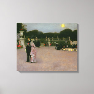 Toile John Singer Sargent - Dans le jardin du Luxembourg