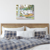 Toile John Singer Sargent - Figure à Hammock, Floride (Insitu(Chambre))