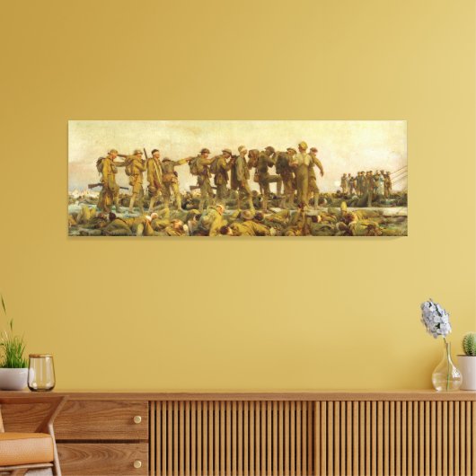 Toile John Singer Sargent - gazé (Insitu(Salon))