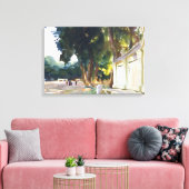 Toile John Singer Sargent - Le midi espagnol, Aranjuez (Insitu(Salon))