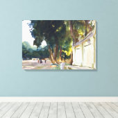 Toile John Singer Sargent - Le midi espagnol, Aranjuez (Insitu (Plancher de Bois))
