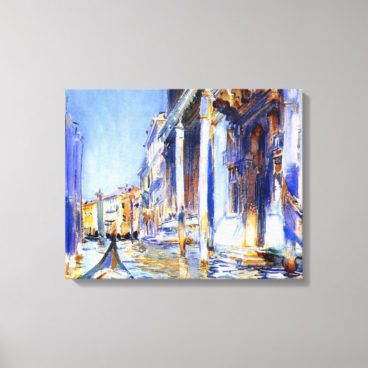 Toile John Singer Sargent Rio dell’Angelo Venice (Recto)