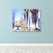 Toile John Singer Sargent Rio dell’Angelo Venice (Insitu (Plancher de Bois))