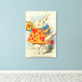 Toile John Tenniel | Le lapin blanc (Insitu (Plancher de Bois))