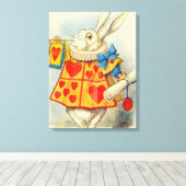 Toile John Tenniel | Le lapin blanc (Insitu (Plancher de Bois))