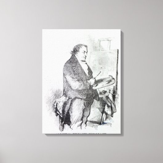 Toile John Thomas Smith | Joseph Mallord William Turner (Recto)