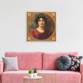 Toile John William Godward Contemplation CC0634 (Insitu(Salon))