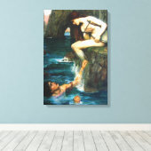 Toile John William Waterhouse The Siren (Insitu (Plancher de Bois))
