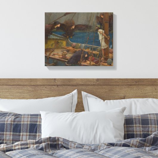 Toile John William Waterhouse - Ulysses et Sirens (Insitu(Chambre))