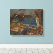 Toile John William Waterhouse - Ulysses et Sirens (Insitu (Plancher de Bois))
