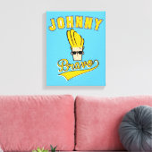 Toile Johnny Bravo Collegiate Graphic (Insitu(Salon))