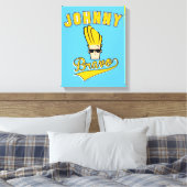 Toile Johnny Bravo Collegiate Graphic (Insitu(Chambre))