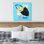 Toile Johnny Bravo Comb - Ne touchez pas les cheveux! (Insitu(Chambre))