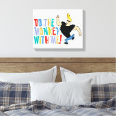 Toile Johnny Bravo - Faites Le Singe Avec Moi ! (Insitu(Chambre))