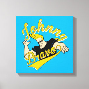 Toile Johnny Bravo Graphisme sportif
