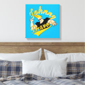 Toile Johnny Bravo Graphisme sportif (Insitu(Chambre))