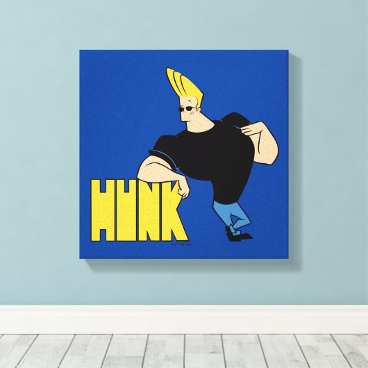 Toile Johnny Bravo - Hunk (Insitu (Plancher de Bois))