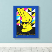 Toile Johnny Bravo Pop Art Graphic (Insitu (Plancher de Bois))