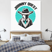Toile Johnny Quest (Insitu(Chambre))