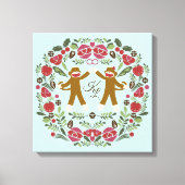 Toile Joie au singe de soq (Recto)