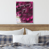 Toile Joie du Seigneur est votre force KJV Verse (Insitu(Chambre))